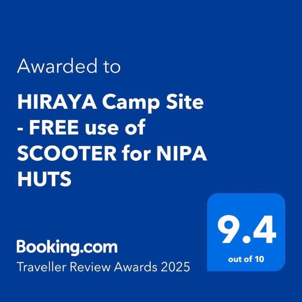 מלון אל נידו Hiraya Camp Site - Free Use Of Scooter For Nipa Huts מראה חיצוני תמונה